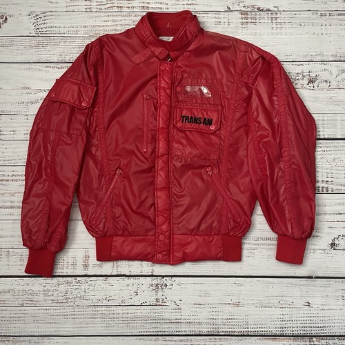 Vintage 80s trans red - am,