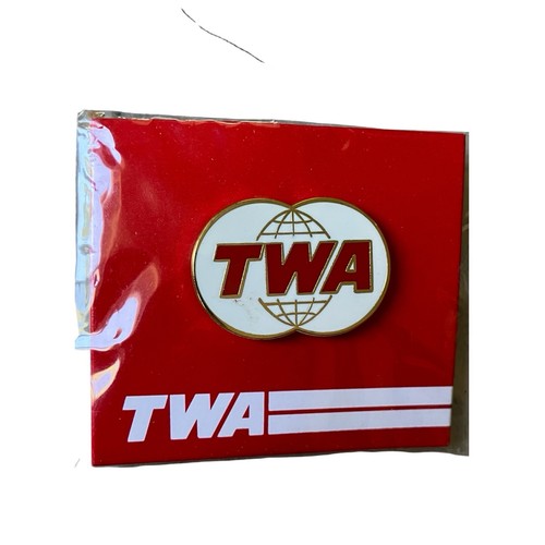 Trans world airlines twa - world, pin